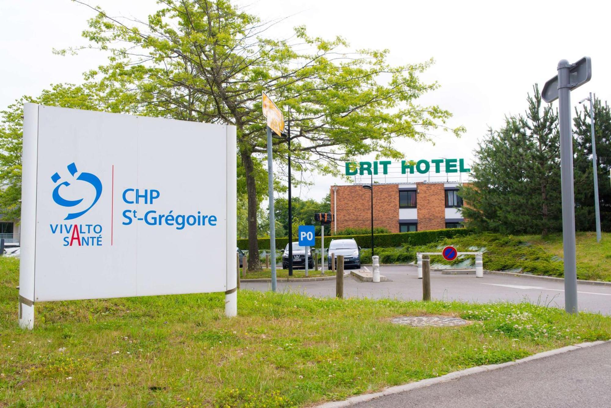 Brit Hotel Rennes St Gregoire - Le Villeneuve Saint-Grégoire Zewnętrze zdjęcie